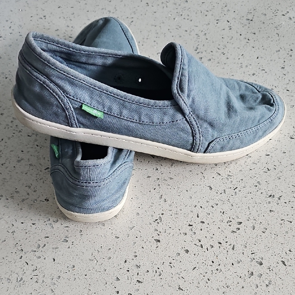 Sanuk Blue Women's Flats